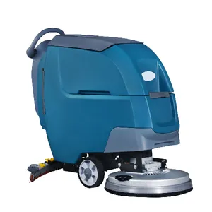 T-300\Floor Washing Machine Cleaning Machine Electric Tile Scrubber Compact Small Portable Walk Behind Mini Home Floor Scrubber