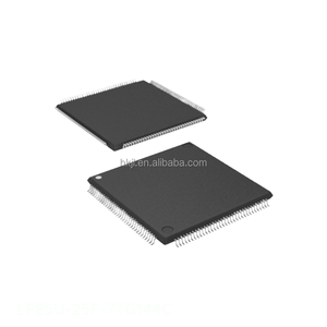 ชิ้นส่วนอิเล็กทรอนิกส์ LFE5U-25F-7TG144C 144 LQFP แบบฝังดั้งเดิม - Product Image 1