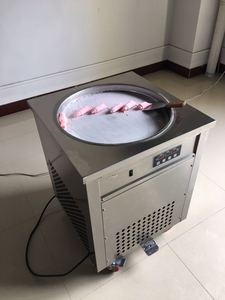 Macchina Commerciale per Gelato Fritto a <span class=keywords><strong>Doppia</strong></span> Piastra Rotonda ad Alta Capacità per Gelaterie - Product Image 1