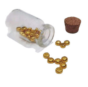 Ciondoli di Lusso in Oro 24k per Donna e <span class=keywords><strong>Uomo</strong></span>, <span class=keywords><strong>Accessori</strong></span> per Bracciali e <span class=keywords><strong>Collane</strong></span> Fai-da-Te, Gioielleria Fine - Product Image 4