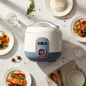หม้อหุงข้าวพลาสติก 500 วัตต์ 2.0 ลิตร หม้อเคลือบกันติด หุงเร็ว สำหรับใช้ในครัวเรือน หม้อด้านในเคลือบกันติด ป้องกันข้าวติดหม้อ ขายดี - Product Image 6