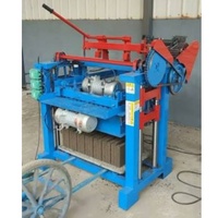 Mini machine mobile économique pour la fabrication de briques creuses en ciment pour petites usines de briques et de blocs