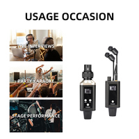 Système de monitoring intra-auriculaire sans fil IEM UHF Mono à canal unique avec fréquences sélectionnables pour chanteurs, performances scéniques et DJ