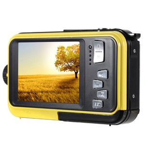 กล้องดิจิตอลกันน้ำสำหรับเด็ก XHX 48MP หน้าจอคู่ HD สำหรับถ่ายภาพใต้น้ำ พร้อมจอ LCD ด้านหน้า และรองรับการ์ด TF - Product Image 3