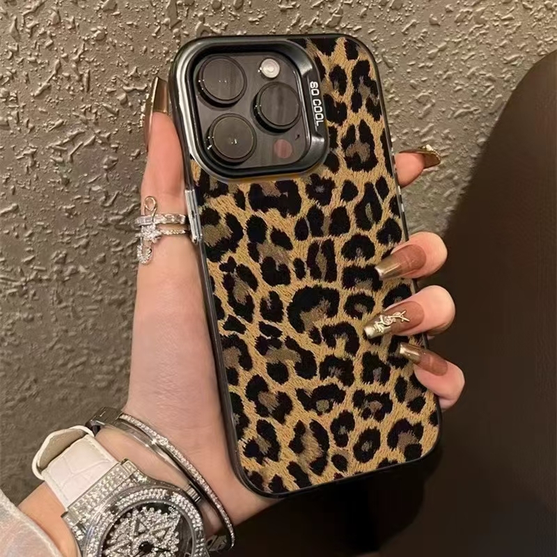 <strong>2026</strong> Luxury Design Leopard Print <strong>Pattern</strong> Hard Back Shockproof Mobile Cover Phone <strong>case</strong> for <strong>iPhone</strong> 18 17 16 15 Pro Max 14 13 12 11