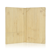 Oem Odm Menu Carte Titulaire Dossier Bar Spa Restauration Rapide Hôtel Club Café Restaurant Liste Bois Grain Menu Livre Affichage Couverture