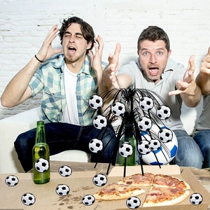 Centro de Mesa con Forma de Balón de Fútbol, Adorno para Decoración de Mesa, para Fiestas de <span class=keywords><strong>Cumpleaños</strong></span>, Eventos Deportivos, Celebraciones de Fútbol - Product Image 4