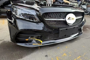 Conjunto de parachoques delantero de <span class=keywords><strong>segunda</strong></span> <span class=keywords><strong>mano</strong></span> adecuado <span class=keywords><strong>para</strong></span> parachoques Mercedes-Benz W206 C300 2022 con faros de rejilla de radiador - Product Image 4