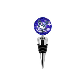 Tapón de Botella de Cristal con Diseño de Dibujos Animados, Tapón Divertido Desmontable de Mickey Mouse para Botellas de Vino y Champán - Product Image 4