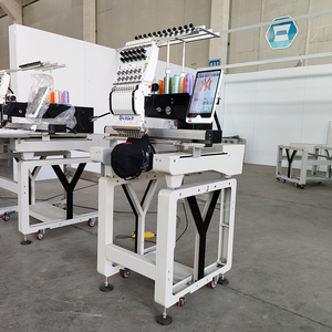 Machine à broder informatisée monogramme, une tête, pour la création de logos 3D, machines à coudre et à broder, 12-15 aiguilles, à vendre - Product Image 2