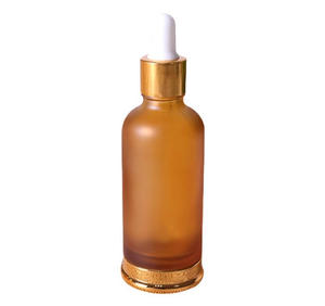 High Quality Glass Essential Oil <b>Dropper</b> <b>Bottle</b> Screw Cap Bottom Support Color Spray Press Cosmetics Empty <b>Bottle</b> - Product Image 1