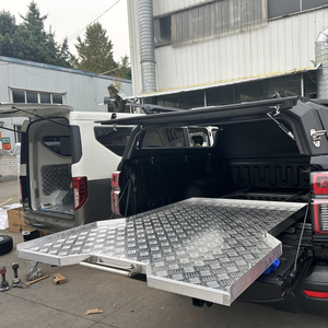 Bandeja Trasera Extraíble para Camioneta Mazda Nissan Toyota Tacoma <span class=keywords><strong>L200</strong></span> NP300 <span class=keywords><strong>4x4</strong></span>, Diseño Push-Pull, Accesorios Exteriores para Equipaje - Product Image 1