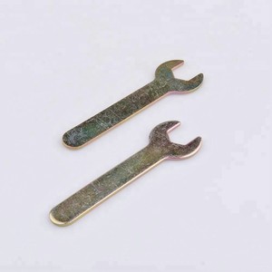 Mini Single Open <strong>Spanner</strong> Thin Double End Thickened Carbon Steel Open End Mini Disposable Stamp Wrench - Product Image 5