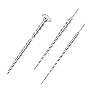 G23 Titanium Body Piercings Tool Insertion <strong>Pin</strong> Taper for Threadless Jewelry Nostril Piercing Taper Push in Earrings 20g/18g/16G - Product Image 5