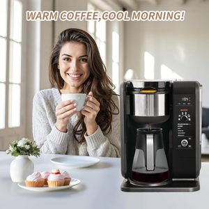 Carafe à café en verre de 10 tasses de rechange compatible avec les modèles Nin.ja CM401 CM371 CP301 CM300 CM400 CF091 avec couvercle Brew-Through - Product Image 2