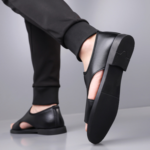 Sandales Homme Été 2026 Nouveauté Antidérapantes et Anti-Odeur Chaussures de Plage Père Pêcheur et Conducteur Portant Deux Paires de Sandales - Product Image 3