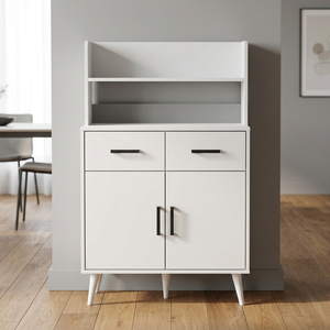 Modern Wood Panel Heavy Duty <b>Kitchen</b> Modular Cabinet Drawer MDF Door Multifunctional <b>Shelf</b> Table Top Easy Installation - Product Image 3