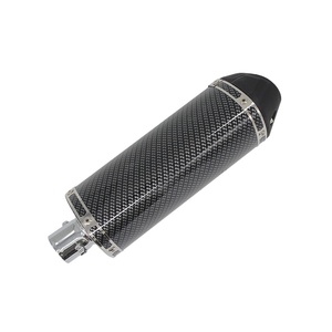 Off-road Motorcycle Accessories with Snake Skin Pattern Exhaust <b>Pipe</b> Silencer, <b>Aluminum</b> Alloy Tailpipe Motorcycle Muffler - Product Image 1