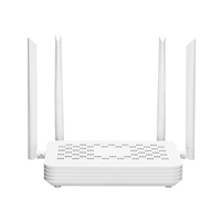 Router ONU WIFI6 de Alta Velocidad AX3000 con Doble Banda 2.4G y 5G, 4GE, 1VoIP, USB3.0, Soporte CATV para Redes FTTH FTTX