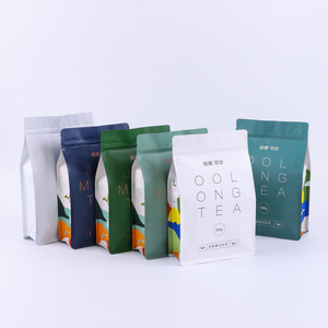 Venta caliente logotipo personalizado y personalizado impreso fondo plano bolsa <span class=keywords><strong>de</strong></span> té <span class=keywords><strong>de</strong></span> <span class=keywords><strong>Costa</strong></span> <span class=keywords><strong>Rica</strong></span> para el embalaje con válvula - Product Image 1