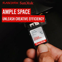 Kartu Memori SanDisk Ultra SD Card 256GB Asli 100%  Kecepatan Hingga 150MB/S UHS-I  Kartu Flash SD untuk Kamera