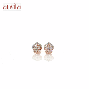 Boucles d'oreilles clous de luxe en argent sterling 925 serties de moissanite pour femme, taille brillant VVS, effet diamant étincelant, bijoux raffinés - Product Image 1