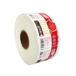 Etiquette de boisson auto-adhésive personnalisée rouleau de bouteille <span class=keywords><strong>feuille</strong></span> d'estampage et impression UV synthétique en vinyle pour usage alimentaire - Product Image 5