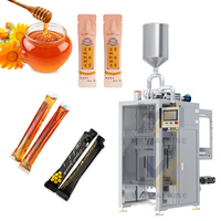 Machine d'emballage automatique de 10ml de bâton de sauce Poria Cocos Sachet liquide visqueux de pâte de nèfle de poire d'automne miel