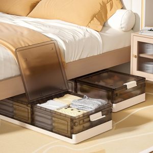 Drawers Newly Designed Plastic Storage <b>Boxes</b> Bins Carton Single Foldable Multifunction Clothing Food Bathroom <b>Bedding</b> Organizer - Product Image 1