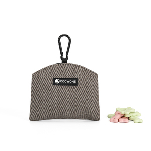 Bolsa <span class=keywords><strong>de</strong></span> Premios para Perros Personalizada, Tamaño <span class=keywords><strong>de</strong></span> <span class=keywords><strong>Bolsillo</strong></span>, Pequeña, Magnética, con Clip Metálico, para Uso en Viajes y Paseos al Aire Libre - Product Image 1