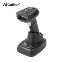 Nouveau Scanner de Codes-Barres Robuste 2026 avec Longue Portée de Transmission, Lecteur de Codes QR 2D Sans Fil Portable avec Base Verticale