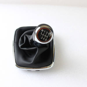 Poignée de levier de vitesse en cuir 5/6 vitesses ergonomique pour Volkswagen Golf - Product Image 3
