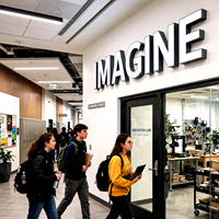 Enseigne de magasin en gros personnalisée en acrylique 3D, enseigne lumineuse 3D à lettres LED pour magasin de tabac, enseignes commerciales illuminées
