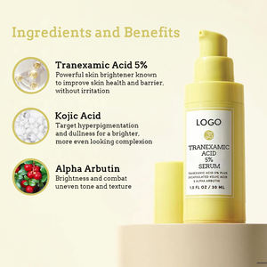 El Ácido Kójico natural uniforme el tono de la piel reduce la hiperpigmentación que ilumina la cara suero iluminador de la piel <span class=keywords><strong>5</strong></span>% suero de ácido tranexámico - Product Image 3