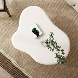 Wohnzimmer Deko Weiß Nordisches Luxus-<span class=keywords><strong>Set</strong></span> Moderne Cloud Cream Couchtische für Zuhause - Product Image 3