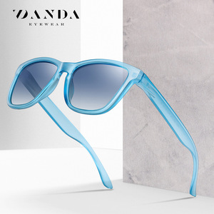 Lunettes de soleil Danda rectangulaires polarisées UV400 à monture complète unisexe, protection solaire tendance, modèle 3332 - Product Image 2