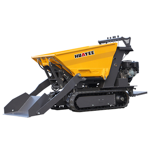 Minidumper diésel HUAYEE de 500 kg de fábrica china, pequeño dumper sobre orugas para jardín, granja y construcción - Product Image 2