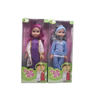 Hohl musik Muslim Puppenspiel zeug Singen Puppenspiel zeug für Mädchen Spielen Hersteller Verkauf 18 Zoll Kunststoff Fenster Box Mode MODEL Spielzeug