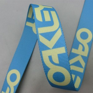 20 + năm nhà máy kinh nghiệm chính xác in dệt kỹ thuật Polyester Webbing dây đai ban nhạc băng cung cấp - Product Image 4