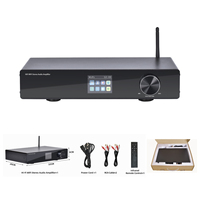 Amplificateur de puissance stéréo Hi-Fi 275W, entrée PHONO, amplificateur audio WiFi DLNA 5.4 pour tourne-disque vinyle