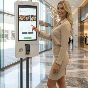 Kiosque de commande <span class=keywords><strong>McDonald</strong></span>'s avec paiement NFC, RFID, <span class=keywords><strong>WIFI</strong></span>, Crypto et terminal de paiement automatique - Product Image 1