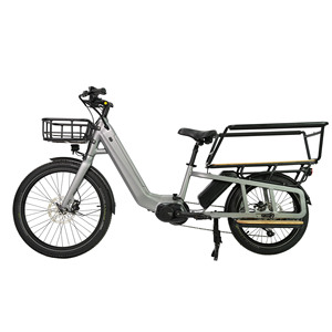 Greenpedel Vélo <span class=keywords><strong>cargo</strong></span> puissant de 24 pouces, vélo de livraison électrique, pour usage familial - Product Image 1