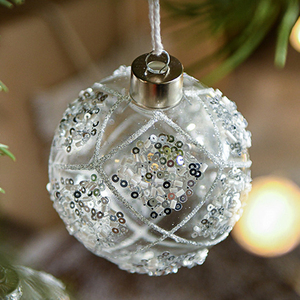 16 boules de Noël électro-plaquées rouges de 8 cm pour décorations d'arbre de Noël - Product Image 3