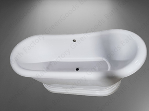 Baignoire <span class=keywords><strong>douchette</strong></span> autoportante à Double pantoufles, Design italien, nouveau Style, collection 2021 - Product Image 3