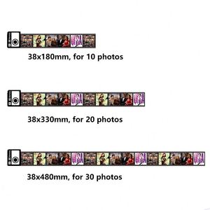 Porte-clés personnalisés avec film de sublimation pour photos, rouleaux de film pour appareil photo - Product Image 2