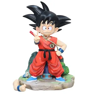 Drachen Superkugel Saiya Animegeschenk pvc Bixin Biye Kindheit Goku Modell handgefertigte Animedeskonstruktion Großhandel