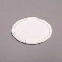 Emballage de bouteilles de lingettes humides en plastique avec couvercle à clapet anti-poussière et languette de traction, couvercle pour lingettes humides en PP et nitrile