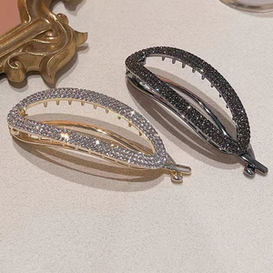 Nuevas Horquillas de Pelo con Diseño Simple y Exquisito, con Pedrería, Estilo Ligero y Lujoso para Mujer, Accesorios de Moda para el Cabello, Venta al Por Mayor - Product Image 3