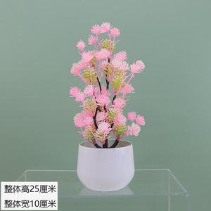 Fiori artificiali decorazione del soggiorno decorazione della casa pianta di plastica piccole <span class=keywords><strong>piante</strong></span> in vaso piccole <span class=keywords><strong>piante</strong></span> in vaso - Product Image 5
