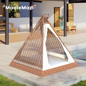 Meubles en rotin patio canapé d'extérieur transat <span class=keywords><strong>lit</strong></span> <span class=keywords><strong>de</strong></span> <span class=keywords><strong>jardin</strong></span> plage cabane en osier <span class=keywords><strong>salon</strong></span> <span class=keywords><strong>de</strong></span> <span class=keywords><strong>jardin</strong></span> piscine chaises hôtel chaise longue - Product Image 2